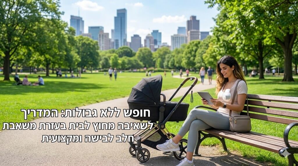 חופש ללא גבולות: המדריך לשאיבה מחוץ לבית בעזרת משאבת חלב לבישה ומקצועית