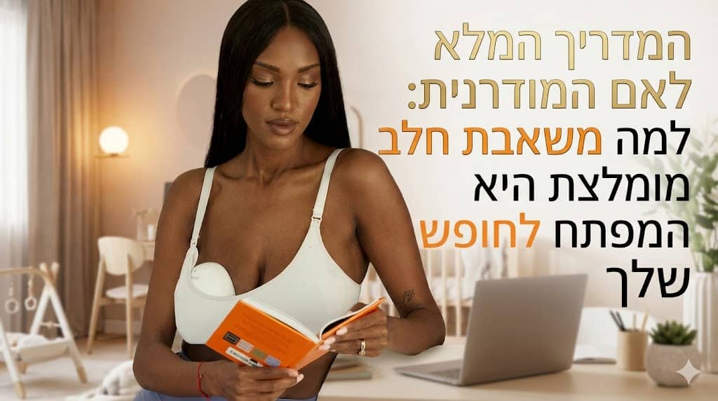 המדריך המלא לאם המודרנית: למה משאבת חלב מומלצת היא המפתח לחופש שלך