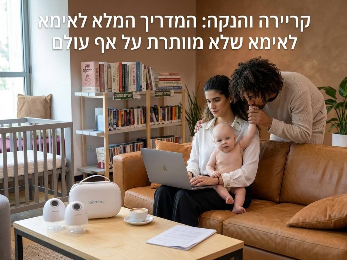 קריירה והנקה: המדריך המלא לאימא שלא מוותרת על אף עולם