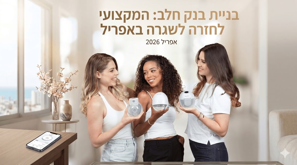 בניית בנק חלב: המדריך המקצועי לחזרה לשגרה באפריל