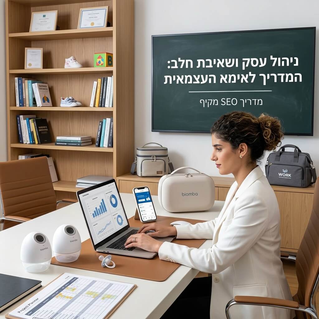 המדריך לאימא העצמאית: איך לנהל עסק משגשג תוך כדי שאיבת חלב מלאה